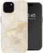 Selencia Hoesje - Geschikt voor Apple iPhone 15 - Backcover - Golden Beige Marble