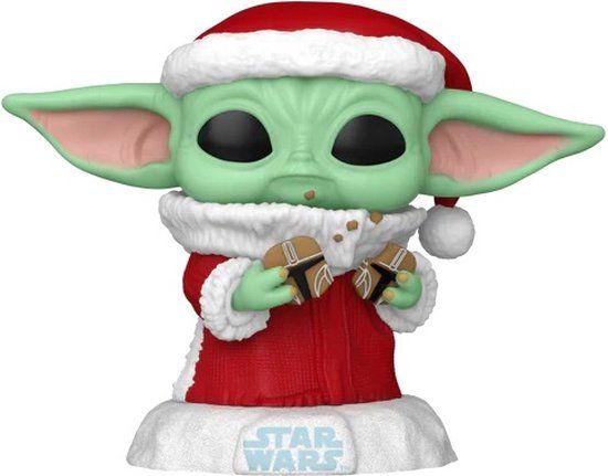Funko Star Wars The Mandalorian Grogu Holiday Vinylfiguur 747