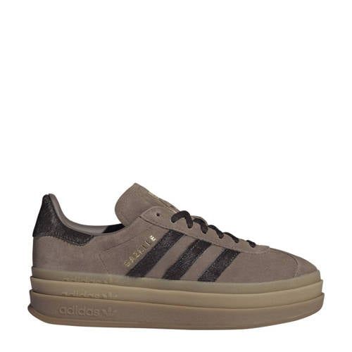 adidas Originals Gazelle Bold sneakers bruin/donkerbruin