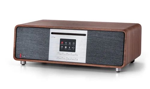 Pinell Supersound 701 - DAB+ Internetradio - Spotify Connect - Bluetooth - CD - Walnoot