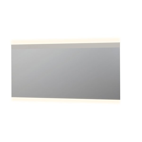 Ink SP11 Spiegel rookglas met gematteerde bovenzijde en o/b indirecte LED verlichting incl. sensorschakelaar 8408508