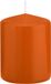 Trend Candles Cilinder Kaarsen - Stompkaarsen - Oranje - 6 x 8 cm - 29 Branduren - Geurloze Kaarsen