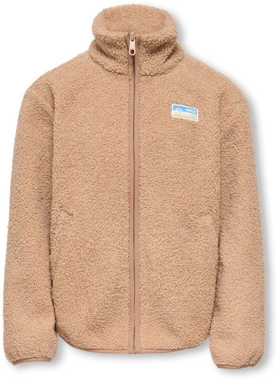 ONLY KIDS ONLY Teddy jas KOGEVA Teddy jas - Cuban Sand - Maat 122