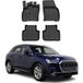 Audi Tapis De Sol 3d Tpe Premium Compatible Avec Audi Q3 II 2018-2022 Revêtement De Sol Pour Voiture - Intérieur Antidérapant - Bords Hauts - Noir