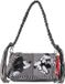 Desigual Mickey Kiss Naron Flap Bag Denim Light Grey Schoudertas Dames