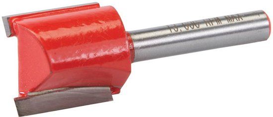 Silverline 1/4 Rechte Metrische Groeffrees 20 X 20 mm