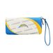 Littlearth NFL Los Angeles Chargers 1 Curve Zip Organizer Portemonnee, Team Color, 20,3 cm x 10,2 cm x 2,5 cm