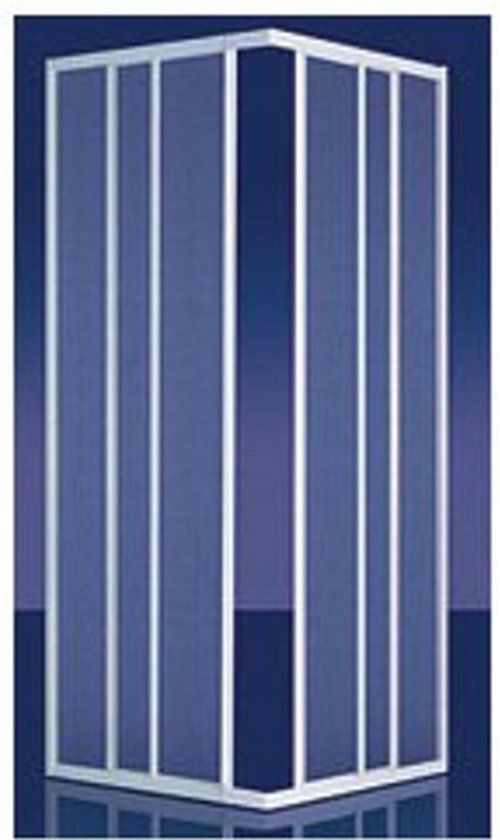 Plieger Economy Douchecabine Hoekinstap 90x90x185cm - Aluminium Profiel