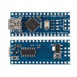 Rosfix Microcontrollermodule Vervanging Nano 3.0 - ATmega328P SMD CH340 USB - 5V 16MHz 32KB Flash - Geschikt voor Arduino