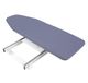 Table à repasser encastrable – Table à repasser encastrable – Extensible pour armoire – Pivotante à 180° – Pliable – Surface de repassage : 80x29,5 cm – Capacité de charge : 45 kg – Gris
