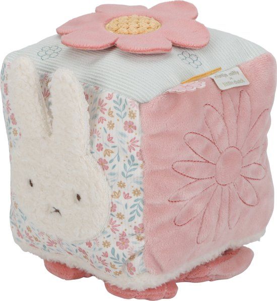 Tiamo Nijntje X Little Dutch - Soft Activiteitenkubus - Lucky Blossom