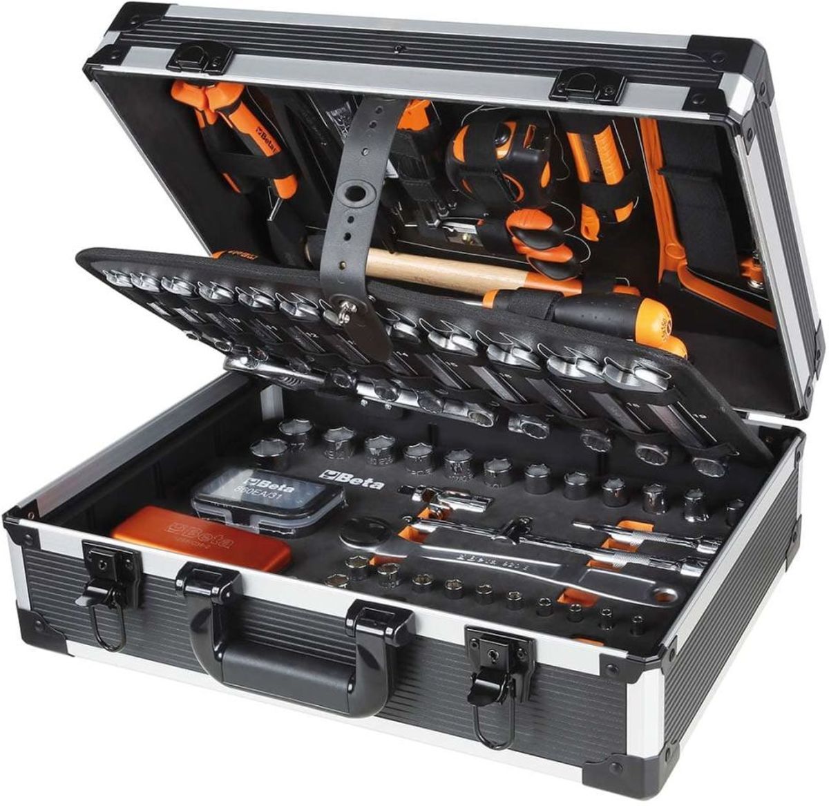 Beta Tools Easy Gereedschapskoffer 146-delig 2056E/E aluminium 020560411