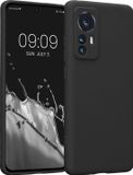 kwmobile telefoonhoesje geschikt voor Xiaomi 12 / 12X - Hoesje voor smartphone - Precisie camera uitsnede - In mat zwart