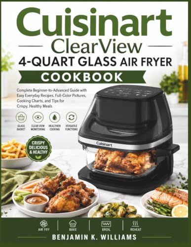 Cuisinart ClearView 4-Quart Air Fryer cookbook