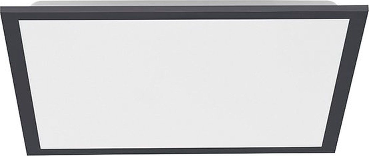 PAUL NEUHAUS Flat Plafondlamp vierkant zwart 44,5x44,5cm CCT - Modern - 2022