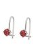 Gaya Earrings Silver Red