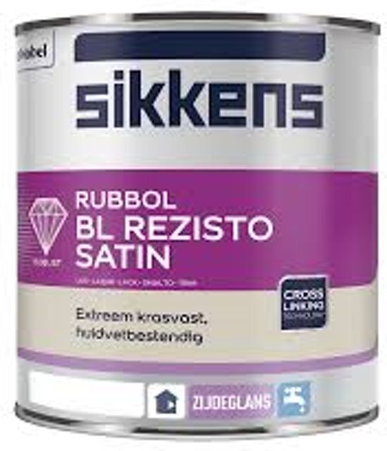 Sikkens Rubbol BL Rezisto Satin RAL9010 Gebroken wit 1 Liter