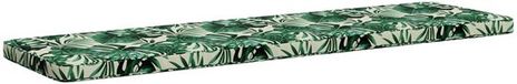 vidaXL - 1-delig - Coussin de banc - VUGHT - 100% Polyester - Motif feuilles