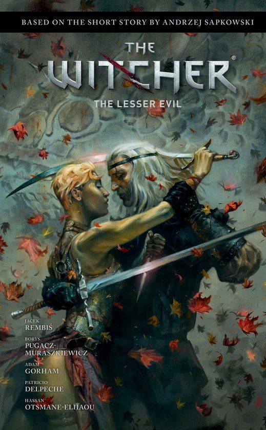 Andrzej Sapkowski's The Witcher: The Lesser Evil (Hardcover) - English