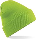 Beechfield Basic winter muts Lime groen
