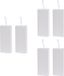 Bellatio design Vaporisateur radiateur - 12x - dolomiet - wit - 8x20 cm