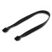 adaptare 35117 60 cm grafische kaart stroomkabel 8-pins PCIE-stekker/8-pins stekker zwart