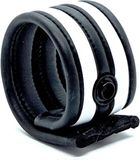 665 Bol 665 - Ballstretcher - Neopreen Racer Ball Strap - Zwart/Wit