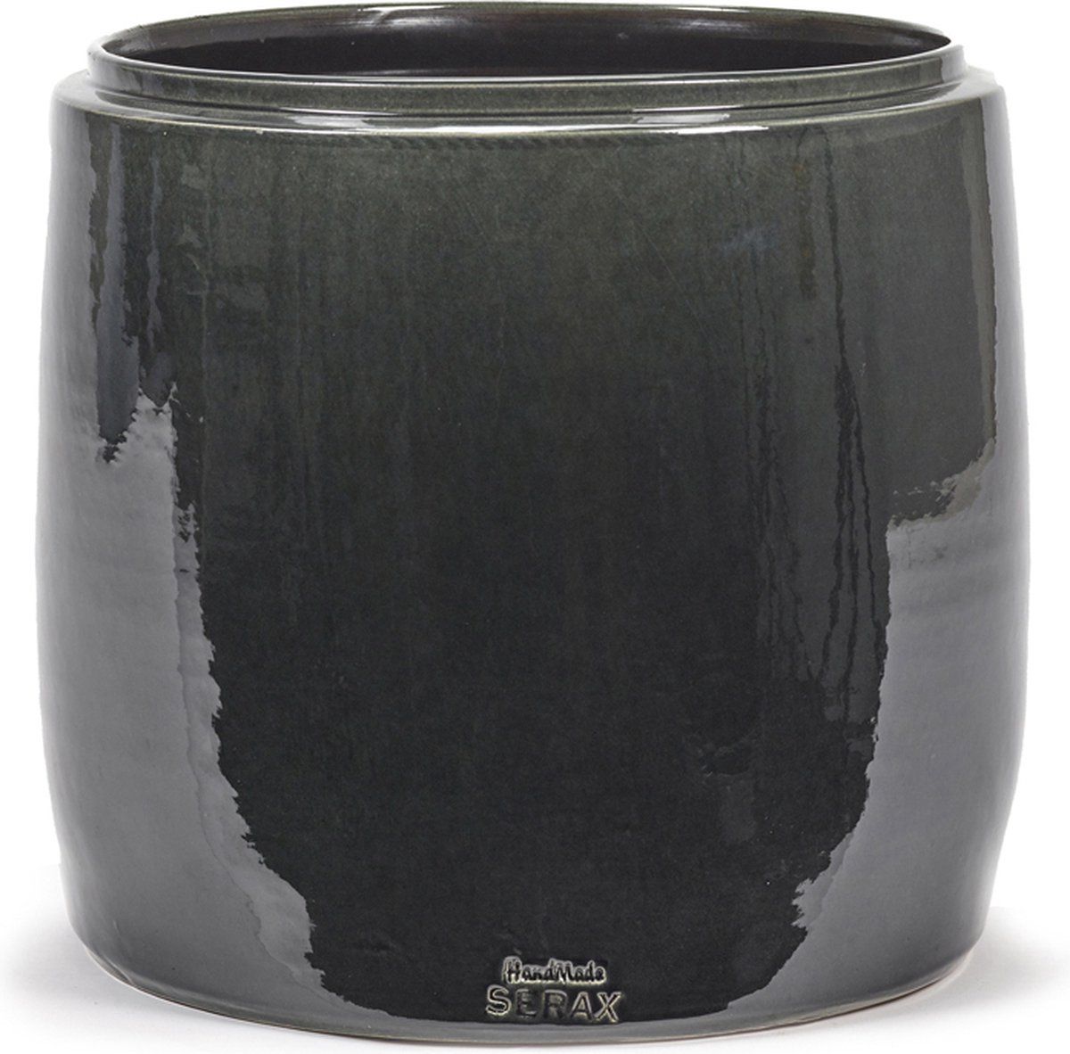 Serax Bloempot Grijs-Donker Grijs D 22 cm H 22 cm