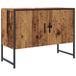 VidaXL Badkamerkast 80x33x60 cm bewerkt hout oud houtkleurig