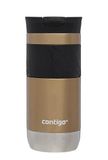 Contigo Travel Mug Byron, Stainless Steel Thermal-Mug, Coffee to go cup, 100% leakproof, Keeps hot for 7 hours, dishwasher safe lid
