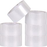 Merkloos / Sans marque Verpakkingstape - transparant - 6x - 48mm x 50m