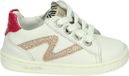 Develab 44390 Lage sneakers Wit/beige