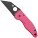 Spyderco MicroJimbo Black DLC CPM S30V C264GPNBKP Pink G10, Sprint Run couteau de poche, Michael Janich design