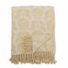 Bloomingville Pratello Plaid Geel Wit - 130x160cm