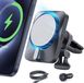 ESR Magnetische Telefoonhouder Auto Ventilatierooster | 15W Draadloos Opladen | Compatibel met MagSafe | CyroBoost Technologie tegen Oververhitting | Grijs