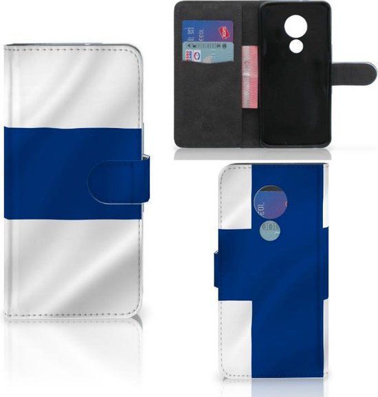 Bookstyle Case Motorola Moto G7 Power - Finland Flag - B2Ctelecom