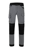 Velilla Werkbroek Stretch Unisex Grijs/Zwart Maat S