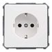 Elso 205054 UP-stopcontactinzet zonder klauw 16A zuiver wit