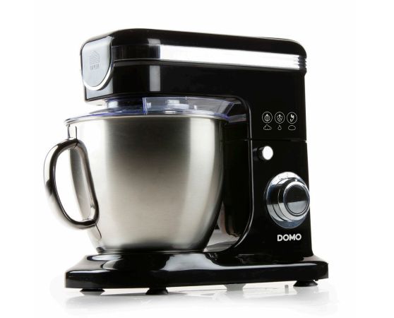 Domo DO1023KR-BF Stand Mixer - 1200W - Black & Stainless Steel