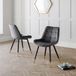 Julian Bowen set van 2 Hadid eetkamerstoelen - grijs