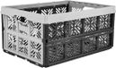 Keeeper Ida Vouwbox, stevige kunststof (PP), 48 x 35 x 23 cm, 32 l, Nordic Grey