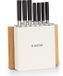 Klarstein set de cuisine de 7 pièces avec bloc