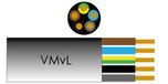 Enzo Kabel VMVL rond 5x1,5qmm wit - 1227587