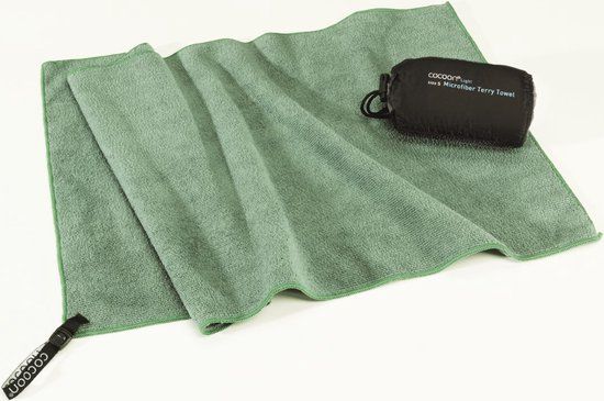 Microfiber Terry Towel Light 90x50cm - Bamboo Green