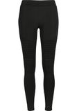 Urban Classics leggings tech biker Zwart-m