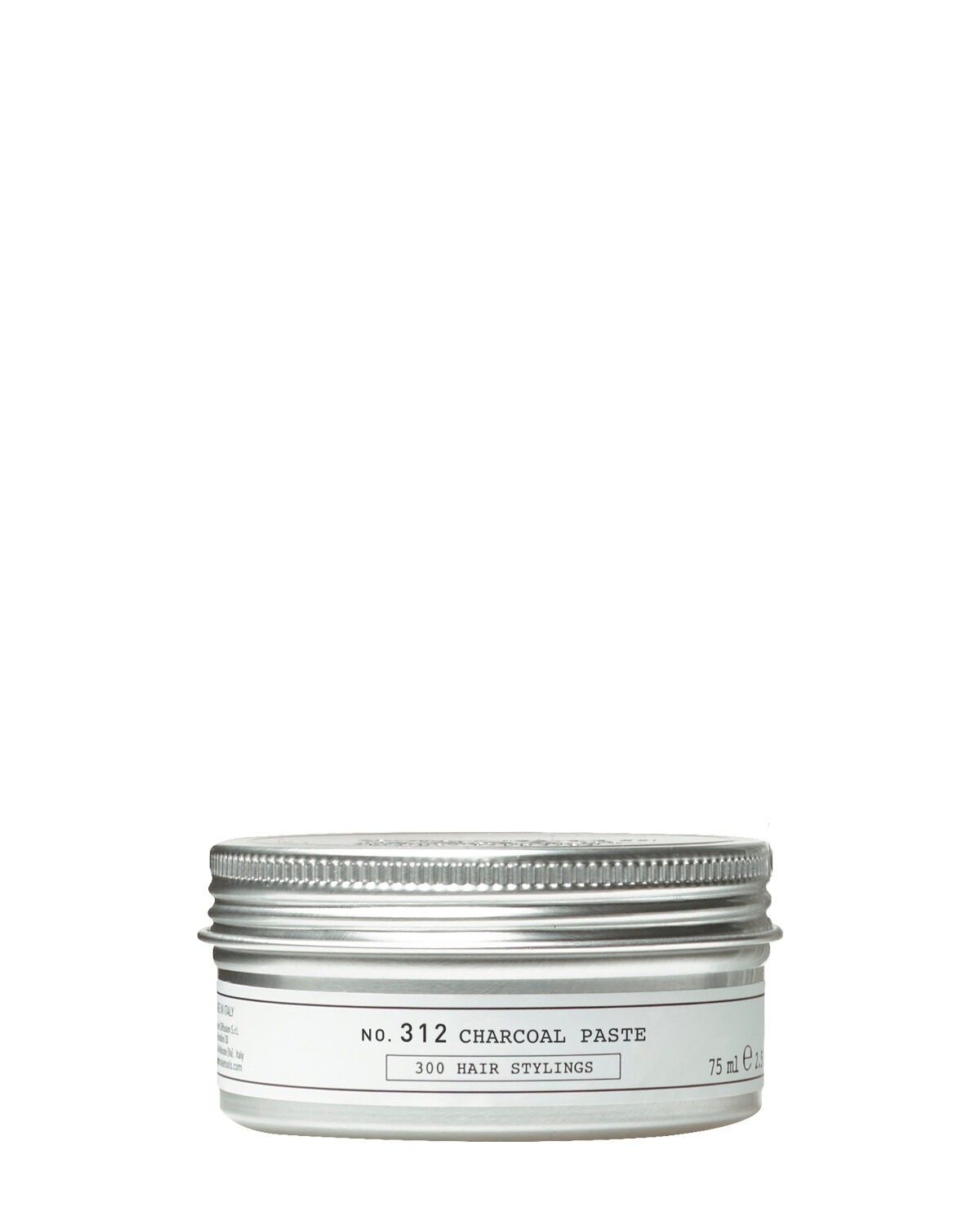 DEPOT No. 312 Charcoal Paste - 75ml - Men's Hair Paste