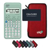 Casio FX-92B Secondaire incl. WYNGS Beschermhoes Rood - Wetenschappelijke Rekenmachine
