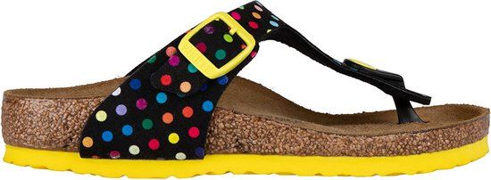 Birkenstock Gizeh Kids Teenslipper - Superblack - Maat 32