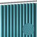 Clara Clark Turquoise douchegordijn, waterdichte douchegordijnen voor badkamer, wafel douchegordijn stof, zwaar belastbaar badkamer gordijn, hotelkwaliteit doek stof douchegordijn 183 x 183 cm