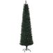 Sapin de Noël artificiel 180 cm, arbre fin avec 380 extrémités de branches, socle métallique pliable, vert